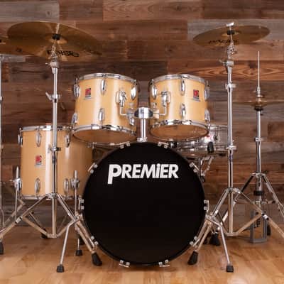 Premier Projector 4 Piece Drum Kit, Finnish Birch, Birchwood (Pre Loved) image 1