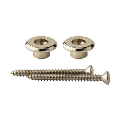 PRS Core, CE & S2 Large / Oversized Strap Buttons Set of 2 (Nickel)