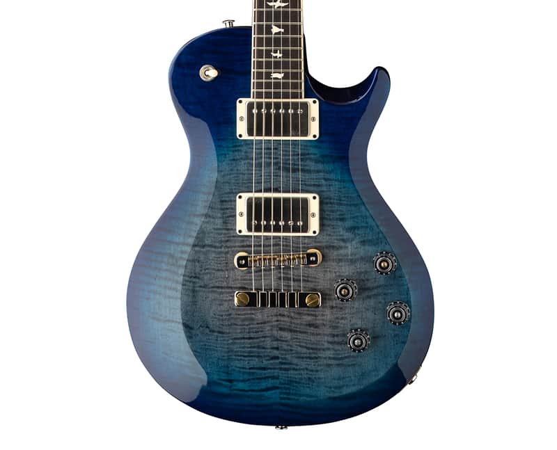 PRS S2 McCarty 594 Singlecut Electric Guitar - Faded Gray Black Blue Burst image 1
