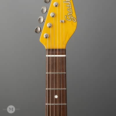 Don Grosh Electric Guitars - ElectraJet - Timeworn Finish - Candy Apple Red image 10