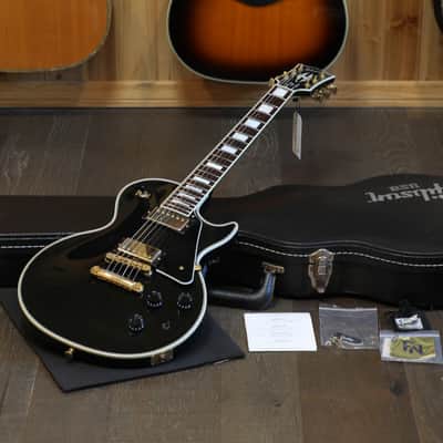 2013 Gibson Les Paul Custom Lite Electric Guitar Black Ebony + OHSC
