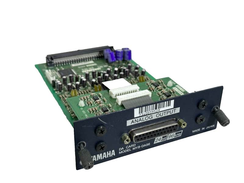 (1) Yamaha MY8-DA96 Line Level Analog Output Expansion Card #7340 (THS) image 1