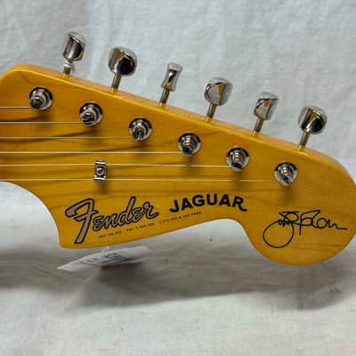 Fender Limited Edition Johnny Marr Signature Special Jaguar Guitar with COA + Case 2025 - Black / Rosewood fingerboard image 9