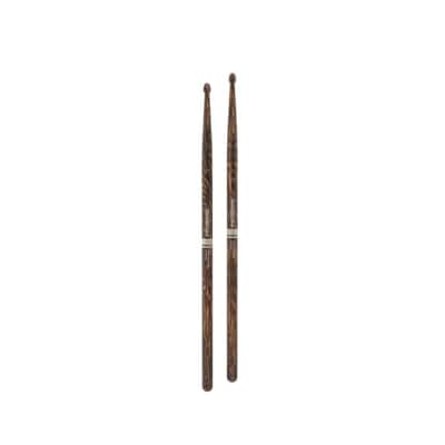 ProMark Rebound 5AB FireGrain Acorn Tip Drum Stick image 2