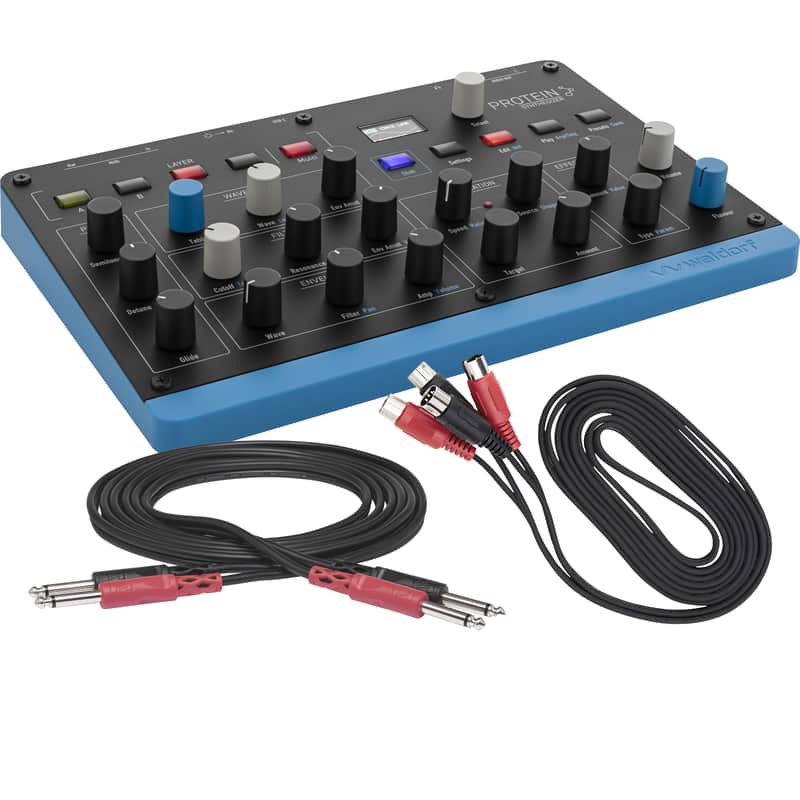 Waldorf Protein 8-Voice Desktop Wavetable Synthesizer CABLE KIT image 1