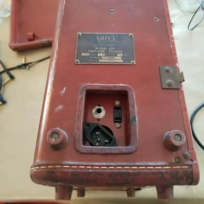 Ampex 620 1950'Ampex 620 1950's Recently Converted to Guitar Amplifier by Blackie Pagano x119 image 4