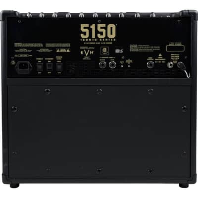 EVH 5150 Iconic Series 15W EL34 1X10 Combo Amplifier - Black, 120V image 7