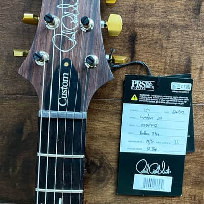 PRS Custom 24 Electric Guitar Cobalt Smokeburst Hybrid Package 10-Top 0354342 image 4