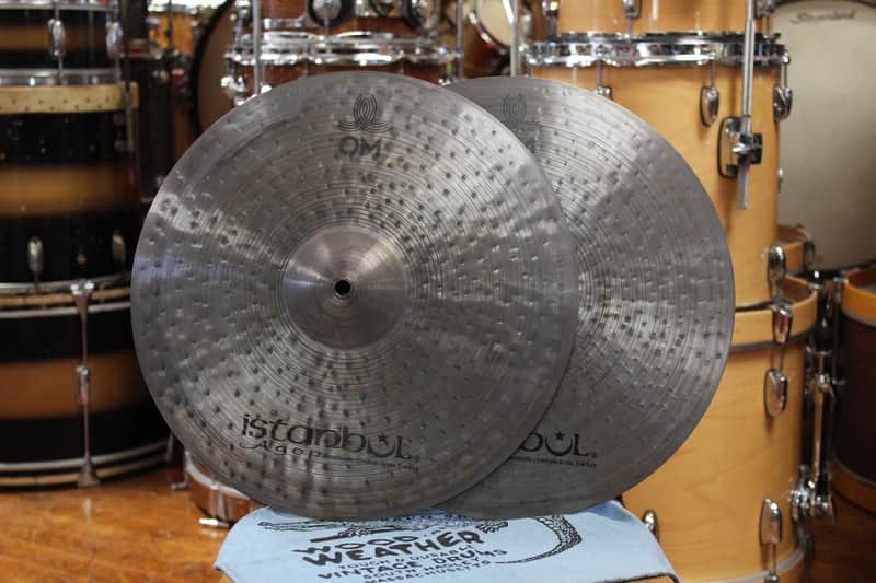 Istanbul Agop 15" Cindy Blackman Signature OM Hi-Hats 956/1128g image 1