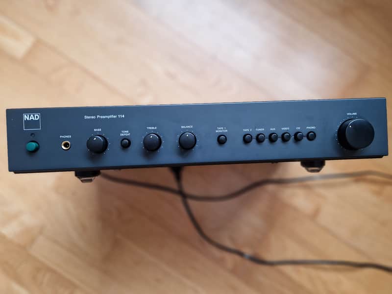 NAD 114 Preamplifier (serviced) image 1