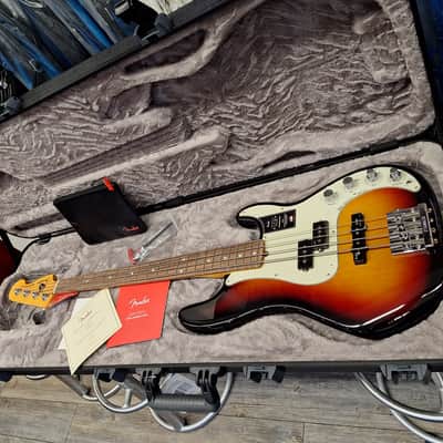 Fender American Ultra Precision Bass with Rosewood Fretboard 2019 - Present - Ultraburst image 4
