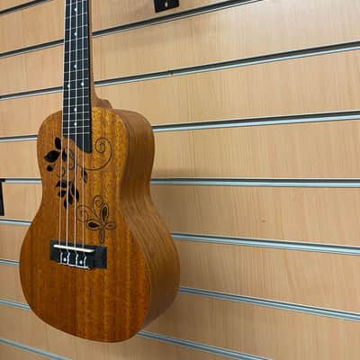 Blackwater Sapele Flower Concert Ukulele image 2