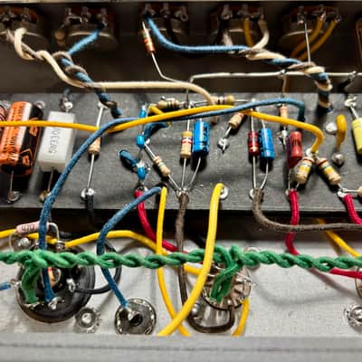 Hand Wired Clone AA764 Fender Vibro Champ Head 10/12w 5881 Single Ended Class A image 16