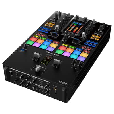 Pioneer DJ DJM-S11 Professional scratch style 2-channel DJ mixer (Black) image 1