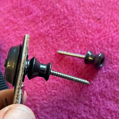 vintage usa Jim Dunlop strap locks ORIGINAL STRAPLOK + Marc's Guitar Shop strap image 17