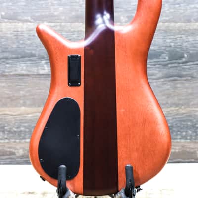 Spector Euro 5 RST Sienna Stain Matte Flame Maple Top 5-String Electric Bass w/Bag image 4