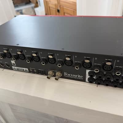 Focusrite Clarett 8Pre X Thunderbolt Audio Interface 2010s - Red image 4
