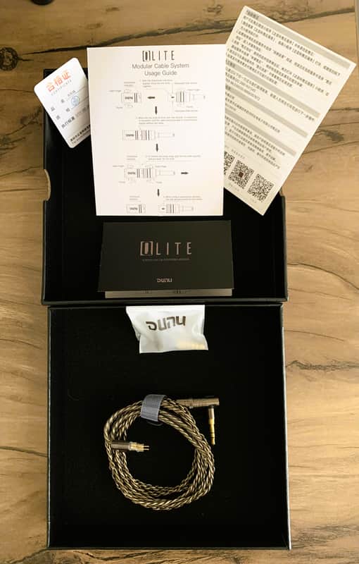 DUNU DUW 02 Pro IEM Cable - Mint Condition image 1