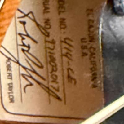 1997 Taylor 414ce Acoustic-Electric Guitar w/ Hard Case #2987 image 21