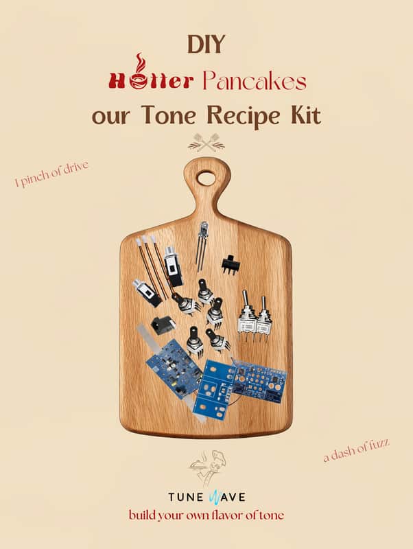 TuneWave Hotter Pancakes DIY Pedal Kit – Lite Bite image 1