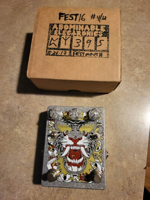 Abominable Electronics Festmouth 2017 - Silver image 1