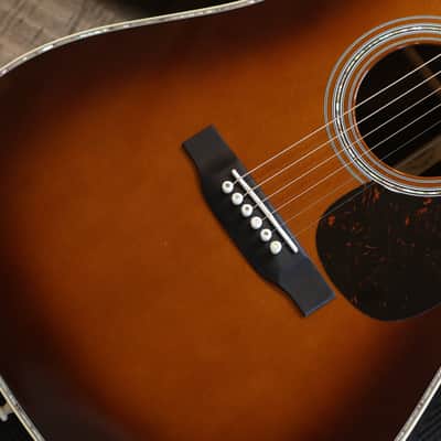 Minty! 2025 Martin D-41 Dreadnought Acoustic Guitar Sunburst + OHSC image 4