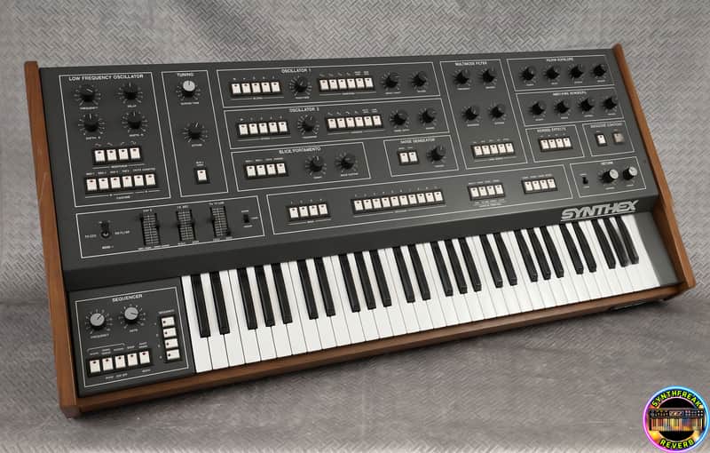 Elka Synthex ✅ Legendary Italian Analog Icon ✅RARE Vintage from 80s Synthesizer ✅ Classic 80s Sound ✅ Cleaned & Fully Checked ✅ Worldwide Shipping image 1