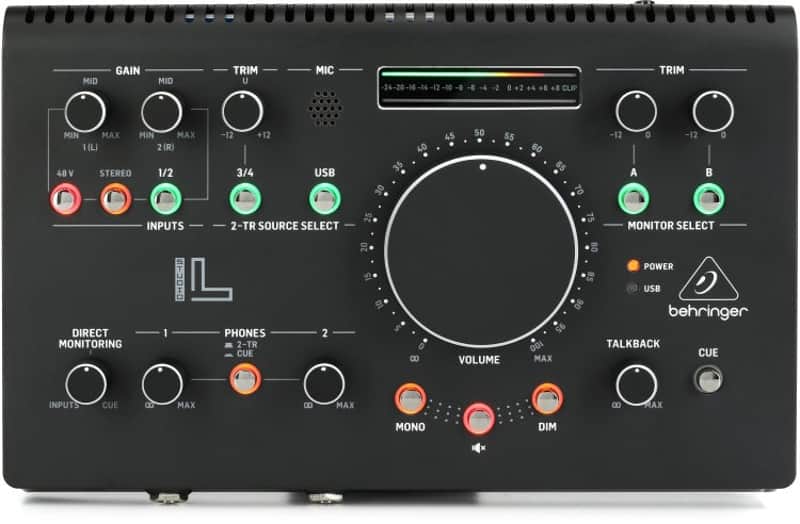 Behringer Studio L High-end Studio Control with VCA Control and USB Audio Interface image 1