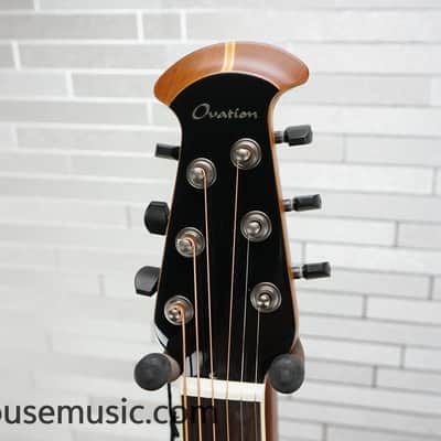 Ovation Pro Series 2771AX-5-G Balladeer Acoustic Electric Guitar - Black image 15