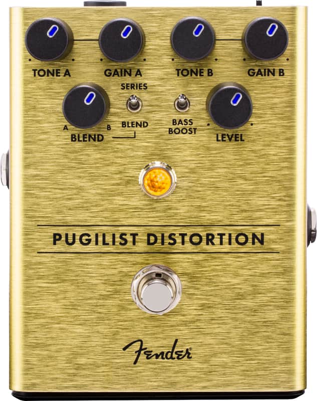 Fender Pugilist Distortion 2018 - Present - Yellow image 1