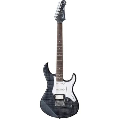 Yamaha Electric Guitar - Flamed Maple Body And Headstock - Translucent Black image 2