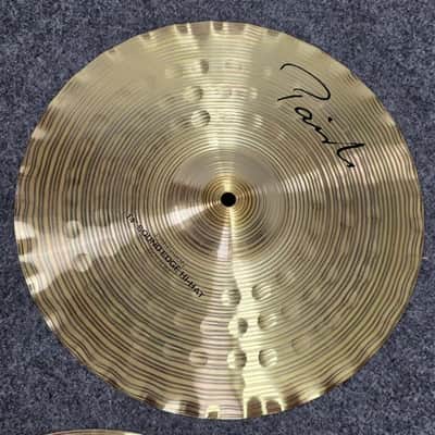 Used Paiste Signature Precision Sound Edge Hi Hat Cymbals 14" - Very Good image 3