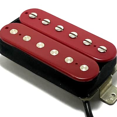 A5 Bucker ~ Neck Position AlNiCo Humbucker Pickup, Classic Feel + Modern Performance ~ Red image 1