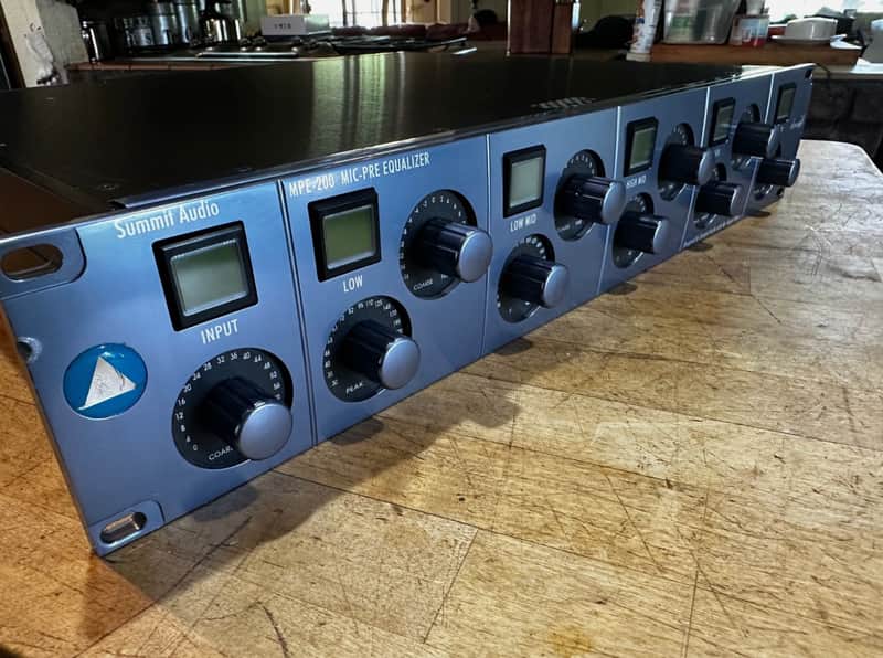 Summit Audio Element 78 Model MPE-200 Digitally-Controlled 2-Channel Mic Pre / Equalizer - Incredible Mic Pres/EQ! image 1