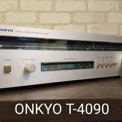 ONKYO T-4090 Rare Vintage MINT Stereo Tuner Warranty Tested FM/AM image 2