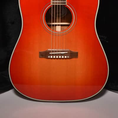 2018 Gibson Hummingbird Standard Cherry Sunburst Electro-Acoustic w/OHSC image 2