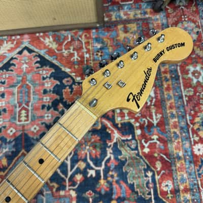 Fernandes Burny Custom FST-60CH Pre Stone Logo w/OHSC 1975 image 4
