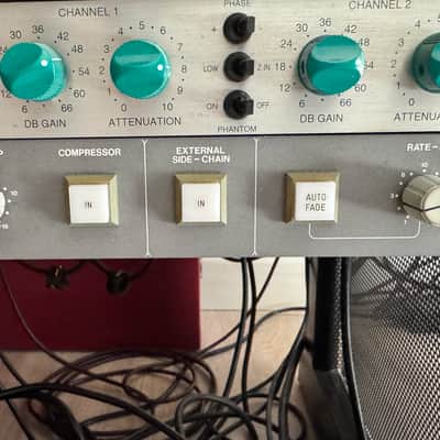Solid State Logic Logic FX G384 Dual Channel Compressor 1993 - 2003 - Black image 7