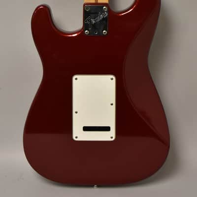 1987 Fender Standard Stratocaster USA Candy Apple Red w/HSC image 4