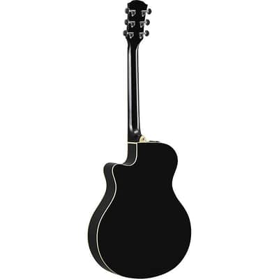 Yamaha APX600 Acoustic-Electric Guitar Black image 3