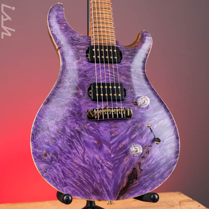 PRS Private Stock Custom 24 Buckeye Burl Violet image 1