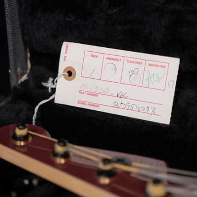 Fender Stu Hamm Signature Urge Bass 1993 Burgundy Mist - The very first Fender signature bass from the very first production year!! image 21