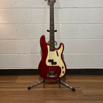 Fender Precision Bass with Rosewood Fretboard 1966 - All Original! - Candy Apple Red - Chris Cambell - Bob Seger image 1