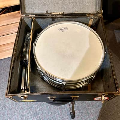 Ludwig Original Vintage Suite Case Snare Drum Case, Yellow/Gold Badge, Keystone Era 1960s! image 11