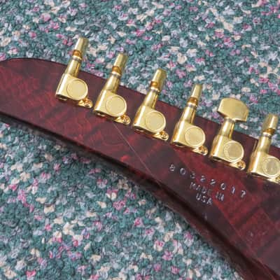 1982 Gibson E2 CMT Explorer Cherry Sunburst! w/OHSC image 8