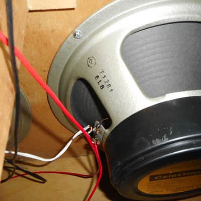 Marshall 1960B 4x12 Bottom cab (stage used by Agnostic Front out of NYC) 1974 - Black image 10