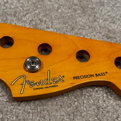 Fender American Professional II Precision Bass Neck, 20-Fret 2024, Maple image 3