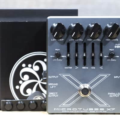 Darkglass Electronics Microtubes X7 Graphic EQ Bass Drive/Preamp Effect Pedal image 7