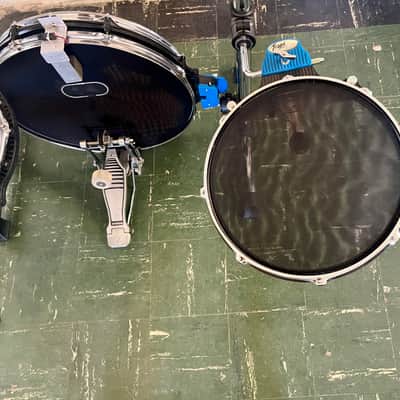 Traps Drum Kit, Alesis DM10 Custom Accoustic/Electric 2025 - Black/Chrome with Blue Accents image 11