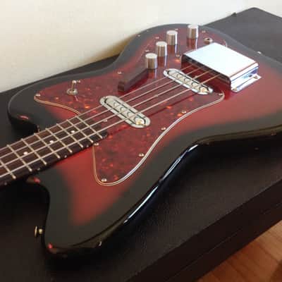 Vintage Silvertone 1443 Bass Danelectro Hornet + Original Case image 16